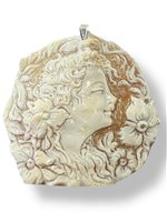 Pendente Mandile 1922 Donna Cammei  in Argento Conchiglia 2MCICM36 - 2MCICM36